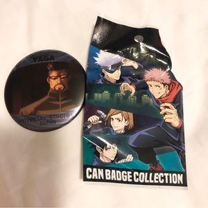 Jujutsu Kaisen yaga universal studios  button badge
